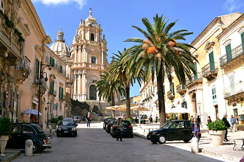 The staggeringly beautiful town of Ragusa, Sicily