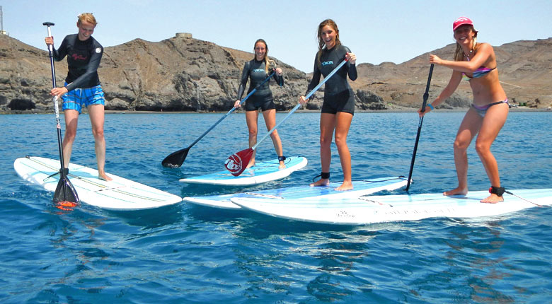 Stand up paddle surfing, Fuerteventura