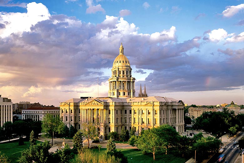 State Capitol building in Denver, Colorado, USA