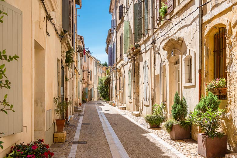 Wander the pretty streets of Arles