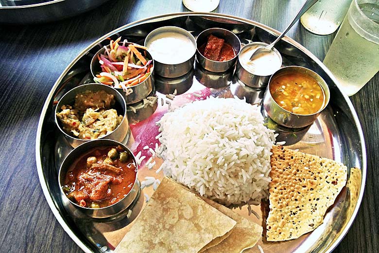 Thali combines all the flavours of Indian cuisine