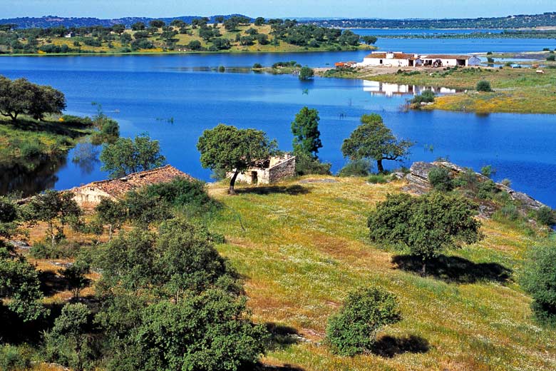 Explore the Great Lake's many isles and bays, Alentejo, Portugal