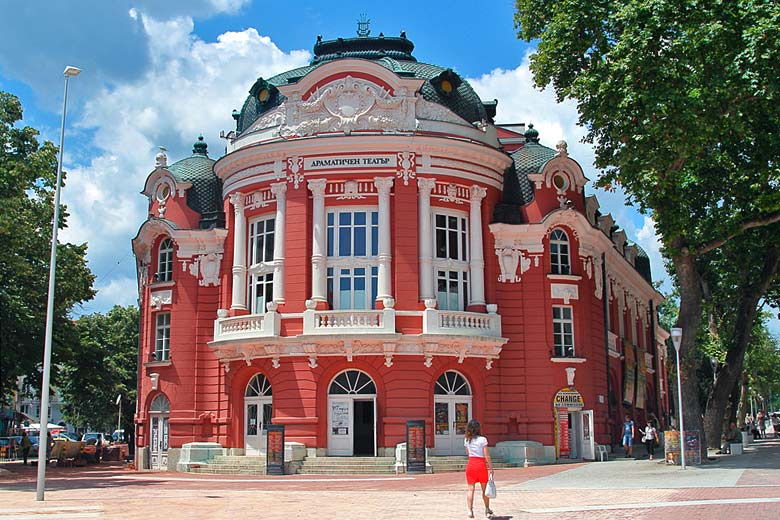 Varna's beautiful Baroque-style Opera House