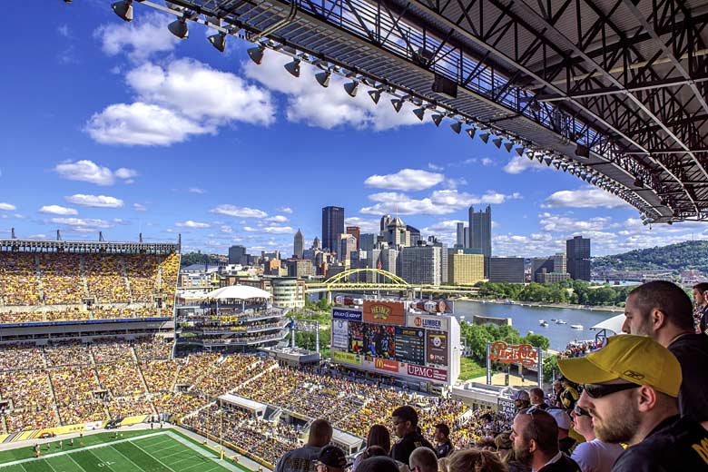 Take in the spectacular view from the height of Heinz Field