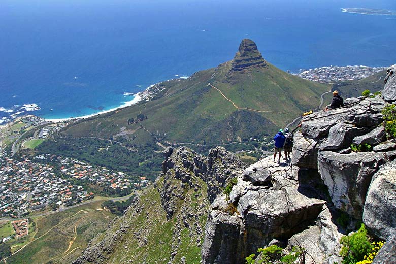 One of the views from the top of Table Mountain