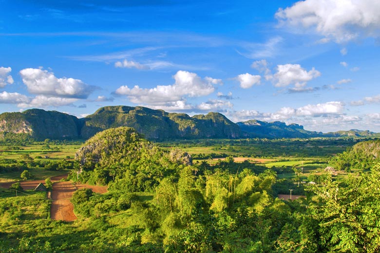 The stunning landscape of Viñales