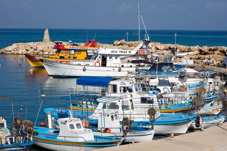 Boats in Protaras harbour - photo courtesy of Cyprus Tourism Organisation Boats in Protaras harbour - photo courtesy of Cyprus Tourism Organisation