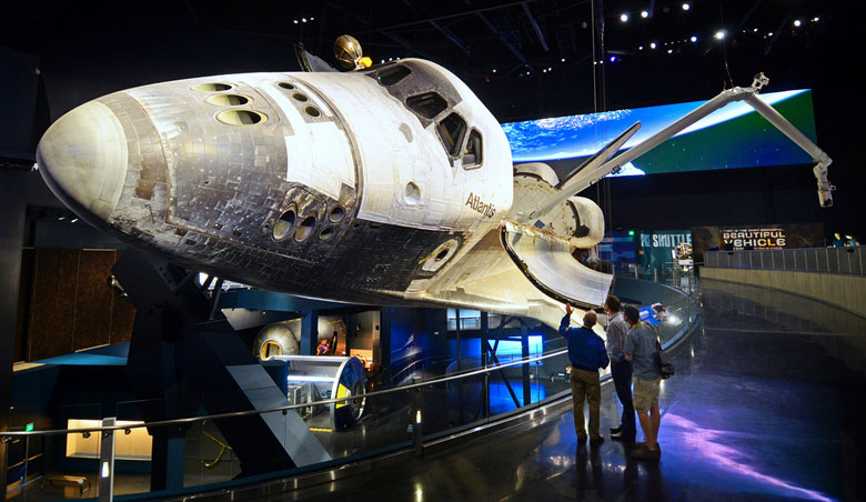 Space shuttle Atlantis at the Kennedy Space Centre © Pete Cross for VISIT FLORIDA