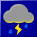 Current Weather: Light thunderstorms and rain in Gabon