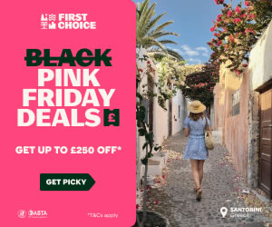 First Choice Pink Friday deals: up to £250 off holidays in 2024/2025