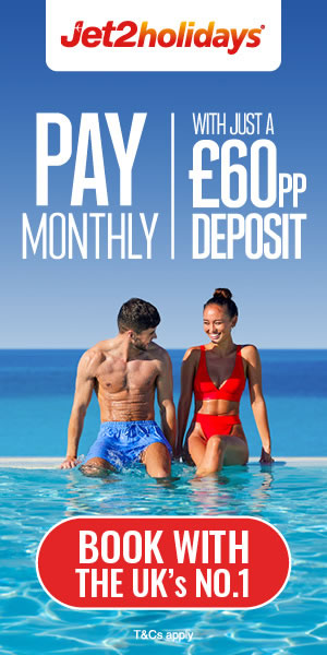 Pay low deposits on summer & winter holidays in 2025/2026 with Jet2