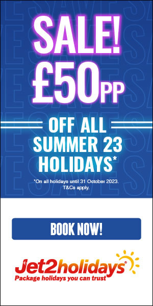 Jet2holidays sale: £50 per person off summer 2023 holidays