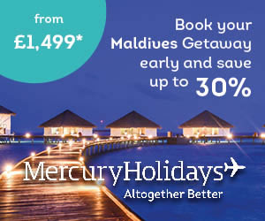 Mercury Holidays: Save up to 30% on holidays to the Maldives