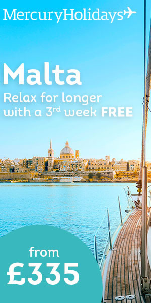 Mercury Holidays: Top deals on holidays to Malta