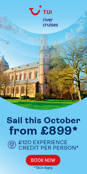 TUI River Cruises: Sail this October from £899