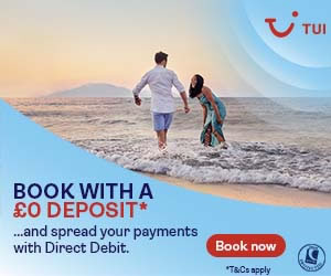 Low deposits on summer & winter sun holidays with TUI