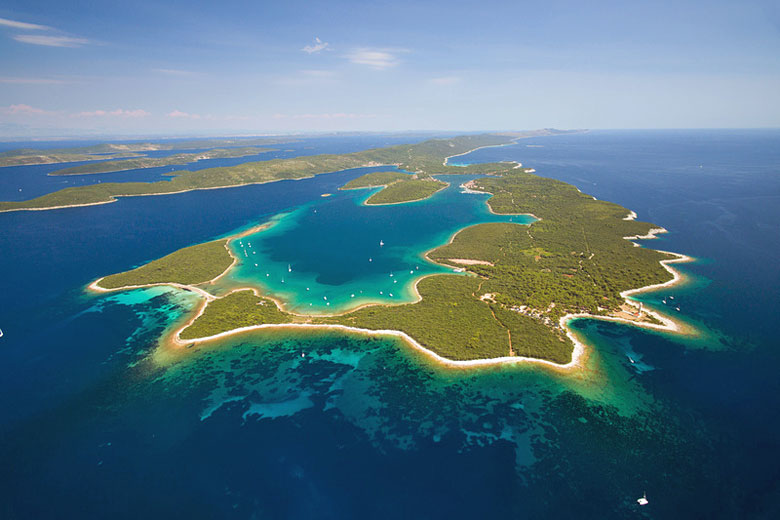 Aerial view of Dugi Otok Aerial view of Dugi Otok