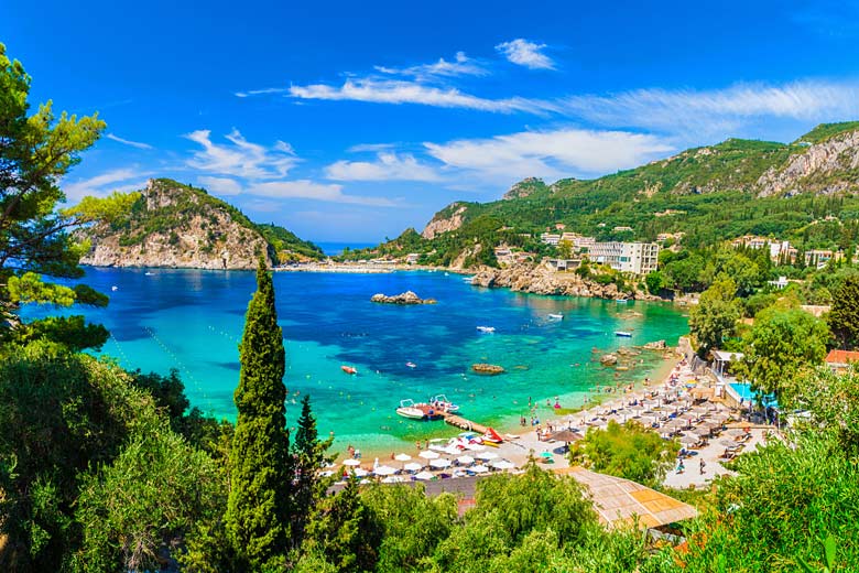 The magical holiday island of Corfu, Greece