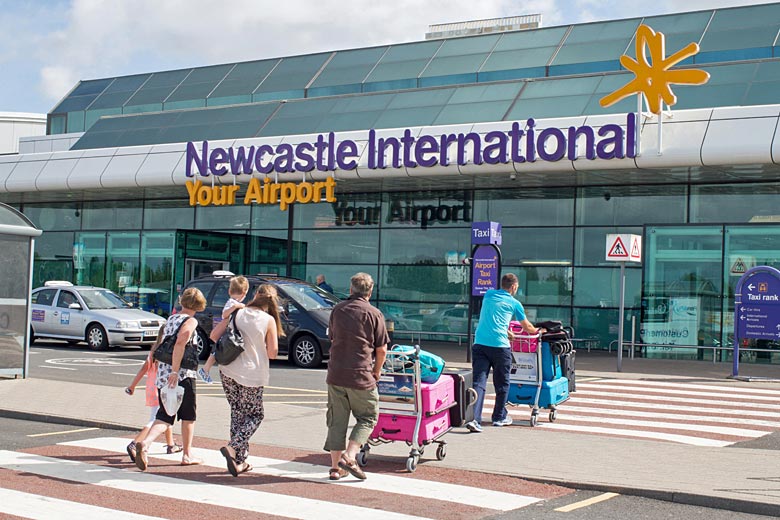 Book airport parking near to Newcastle Airport terminal building