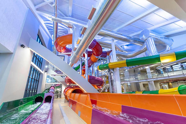 Shoot down the flumes at Aquashow Shoot down the flumes at Aquashow