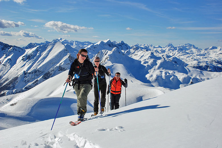 Enjoying the Julian Alps - © Mojca Odar, Turizem Bohinj - courtesy of www.slovenia.info