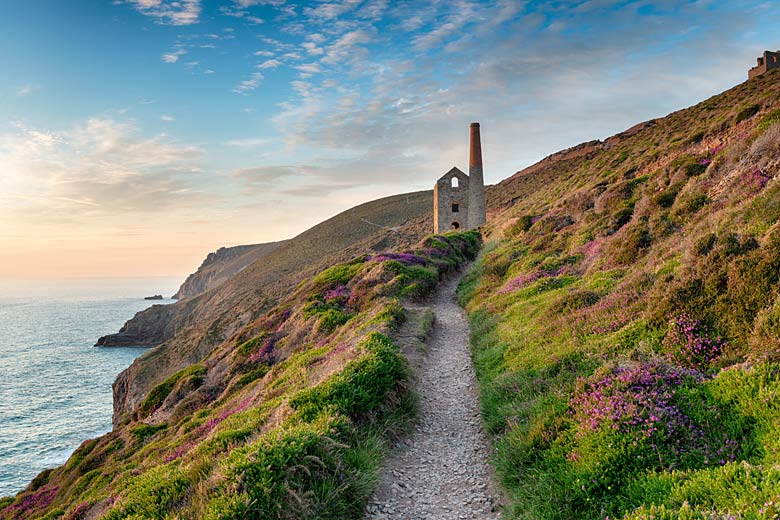 The striking Wheal Coates engine house, Cornwall The striking Wheal Coates engine house, Cornwall