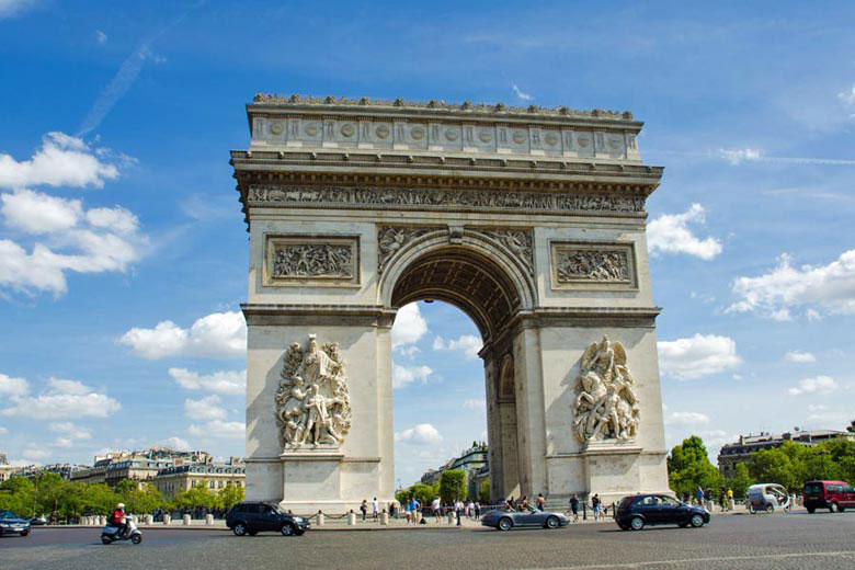 Arc de Triomphe in Paris Arc de Triomphe in Paris