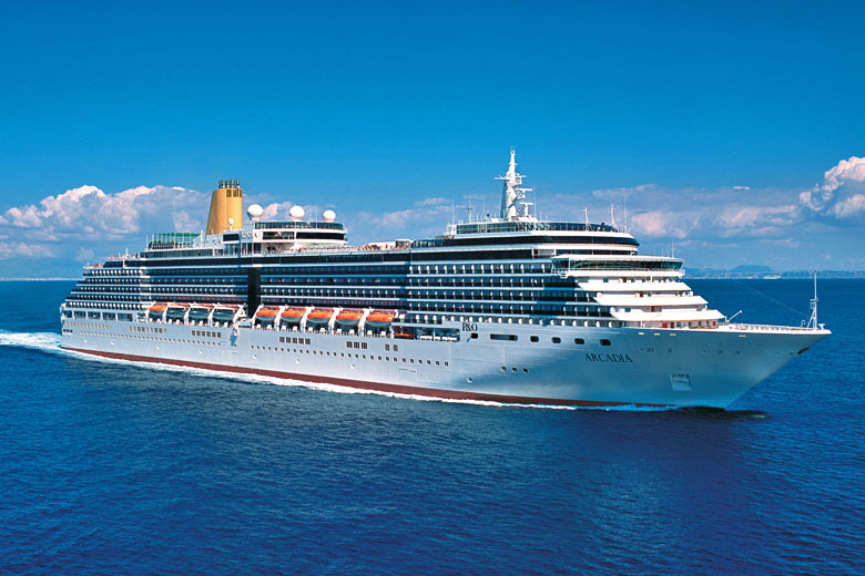The Arcadia on a cruise The Arcadia on a cruise