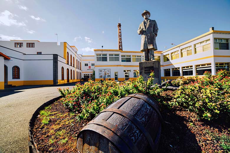 The historic Arehucas rum distillery The historic Arehucas rum distillery