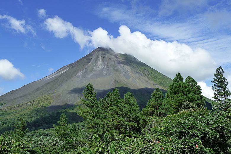 Arenal, one of seven active volcanoes in Costa Rica Arenal, one of seven active volcanoes in Costa Rica