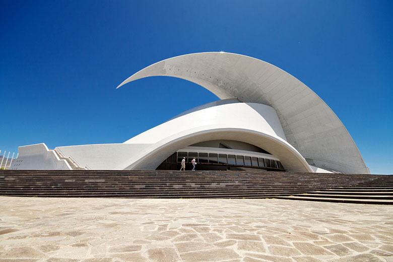 The majestic Auditorio de Tenerife