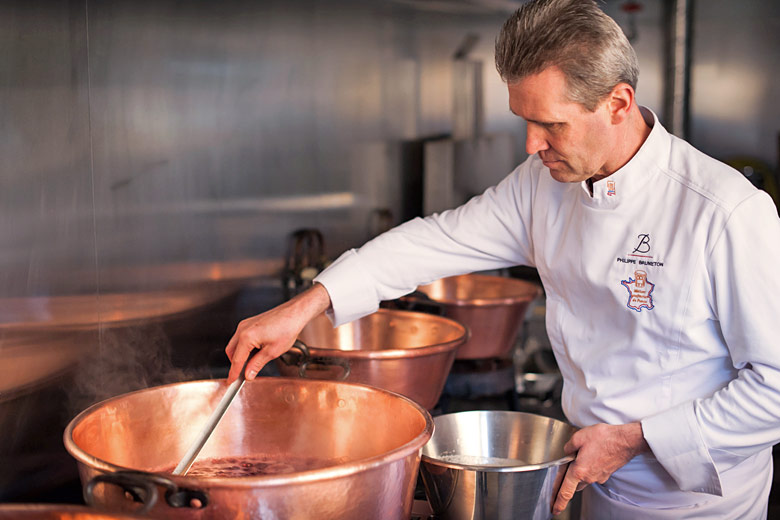 Philippe Bruneton crafting his award winning confiture