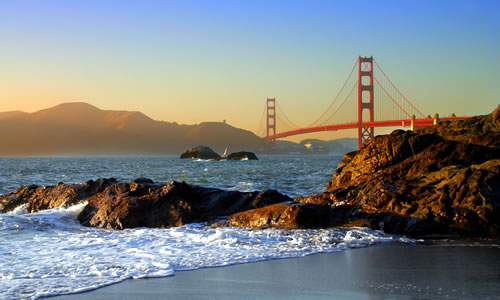 Baker Beach, San Francisco, California © col