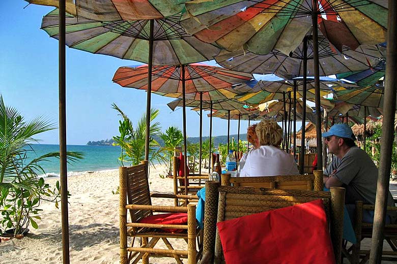 Bar on Bang Tao Beach, Phuket, Thailand Bar on Bang Tao Beach, Phuket, Thailand