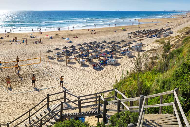 Beautiful Barossa Beach, Costa de la Luz, Spain