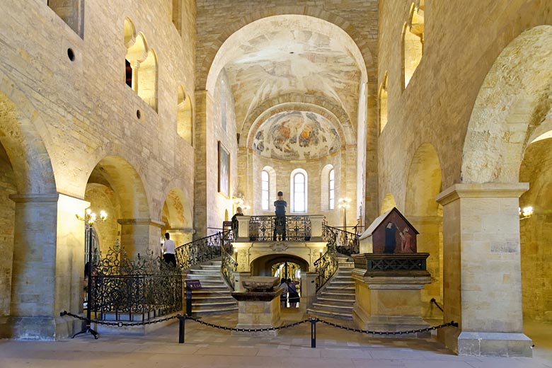 Inside the Basilica of St George Inside the Basilica of St George