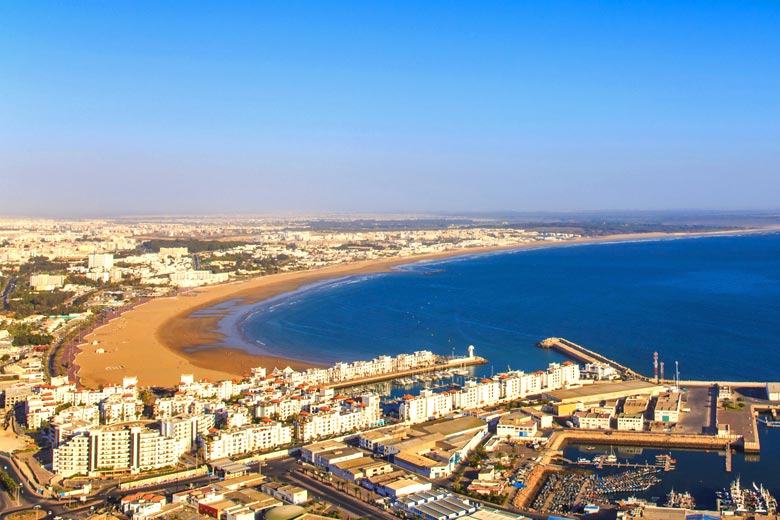 The beach in Agadir, Morocco © Maciej Czekajewski - Fotolia.com The beach in Agadir, Morocco © Maciej Czekajewski - Fotolia.com