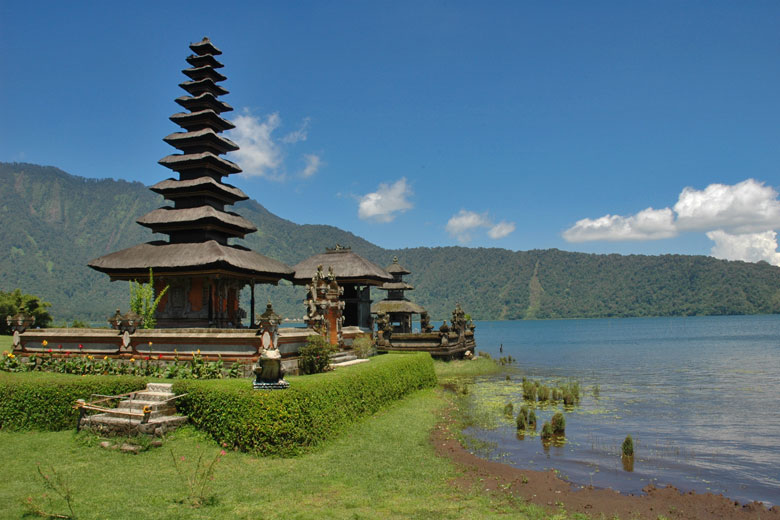 Temple in Bedugul, Bali, Indonesia