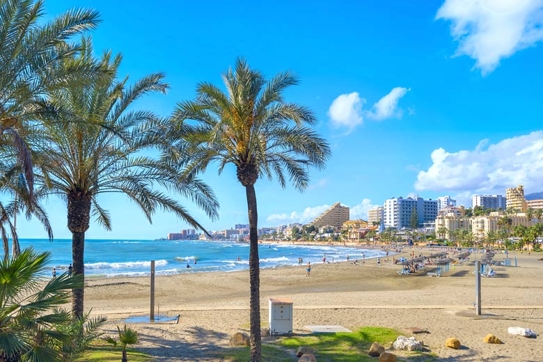 The beach at Benalmedena