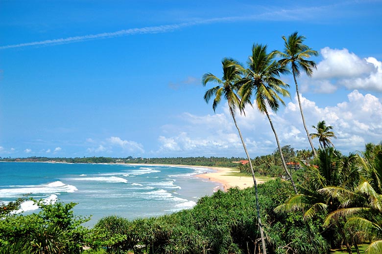 Bentota Beach on Sri Lanka''s west coast