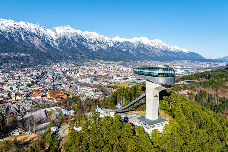 The Bergisel Olympic Ski Jump Tower, Innsbruck