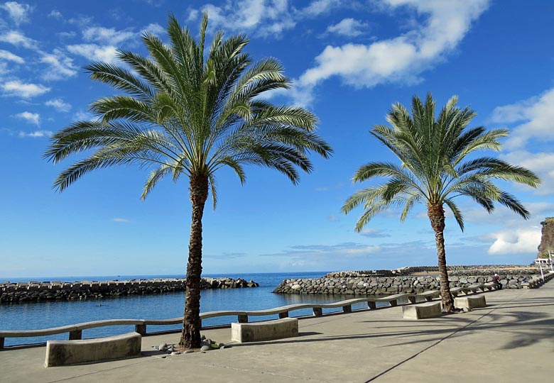 Blue skies over Madeira