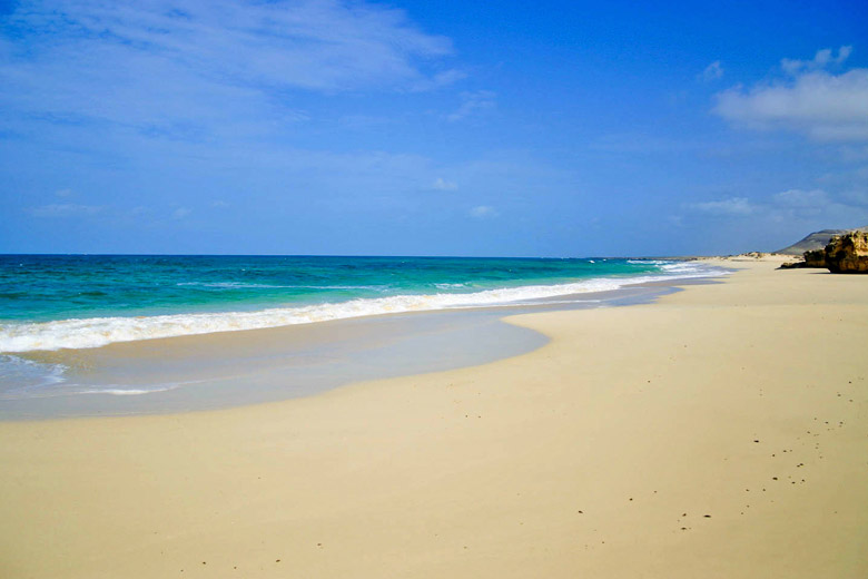 Boa Vista Island beach, Cape Verde Boa Vista Island beach, Cape Verde