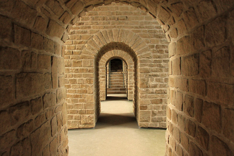 The Bock Casemates fortifications in the centre of Luxembourg City The Bock Casemates fortifications in the centre of Luxembourg City