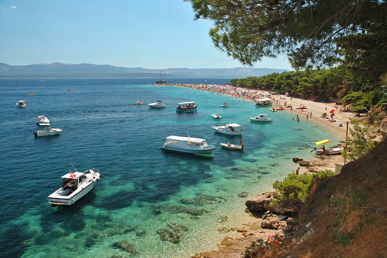 Enjoy the beach on Brac Island, Croatia Enjoy the beach on Brac Island, Croatia