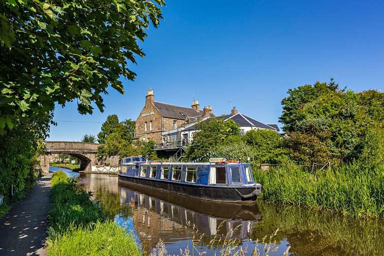 The Bridge Inn at Ratho on the Union Canal