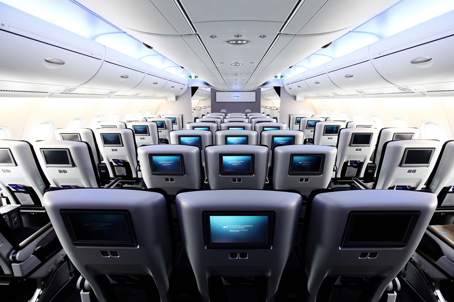 BA interior on an Airbus A380 © British Airways BA interior on an Airbus A380 © British Airways
