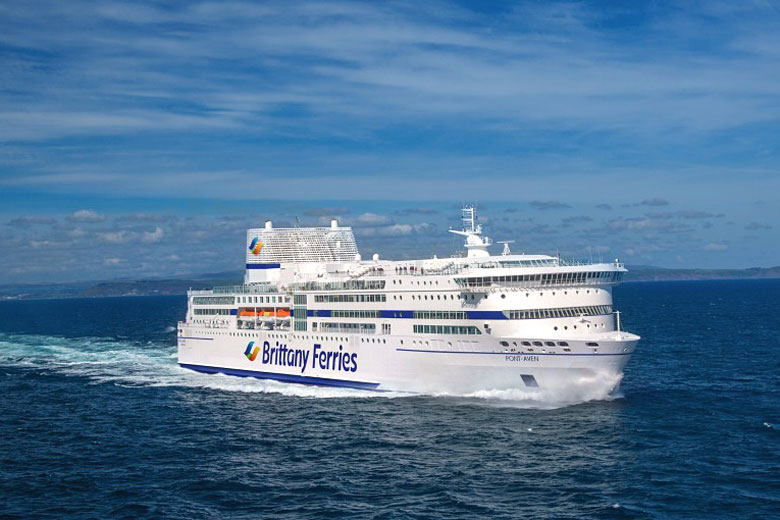 Brittany Ferries flagship, the MV Pont-Aven Brittany Ferries flagship, the MV Pont-Aven