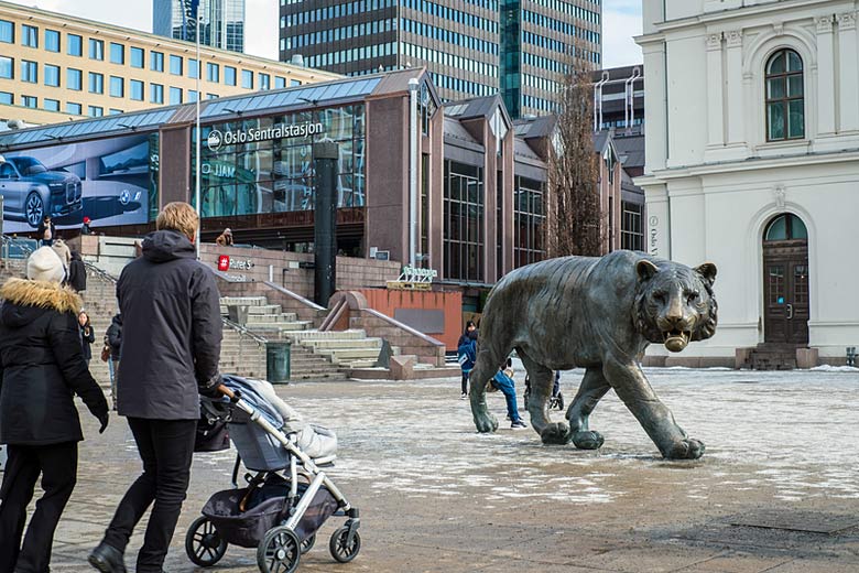Mind the prowling Oslo tiger Mind the prowling Oslo tiger