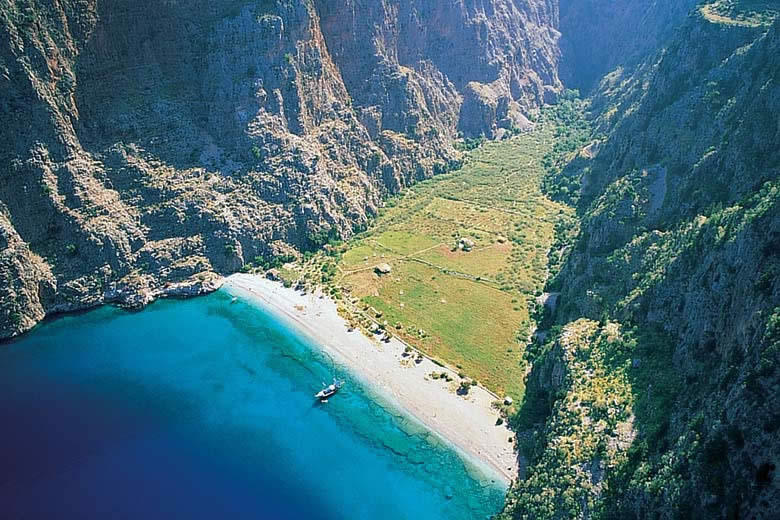 Butterfly Valley, Fethiye, Turkey - courtesy of Mugla Culture and Tourism